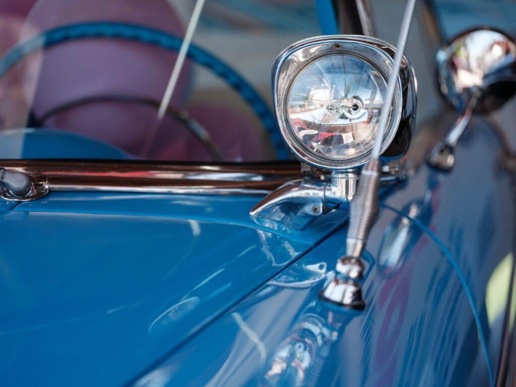klassieke auto controleren met een chassisnummer